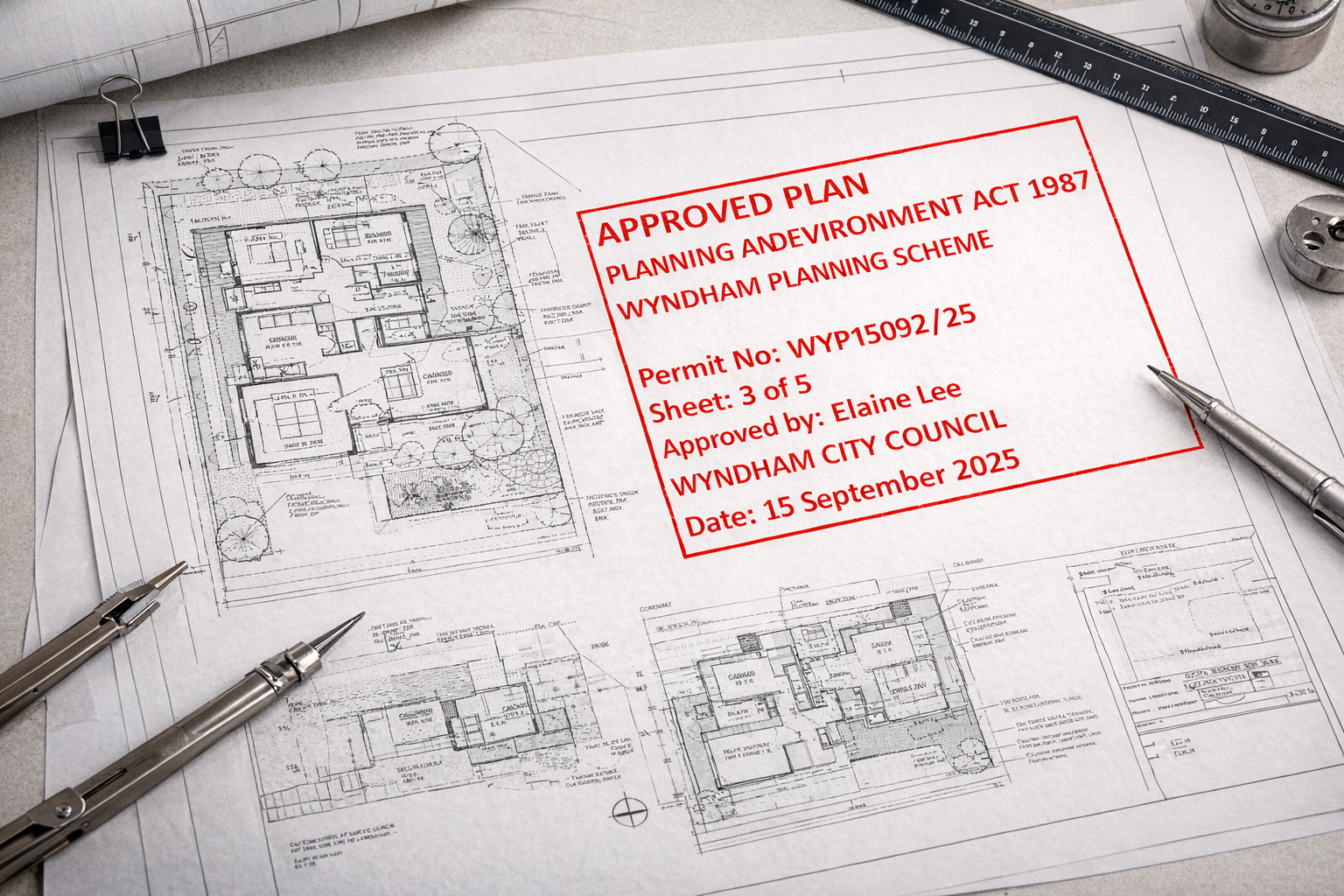Design Development Blueprints